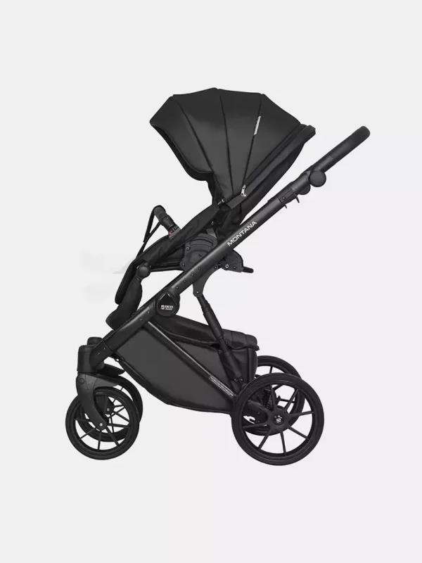 Коляска 3 в 1 Riko Basic Montana Ecco 12 black — изображение 9