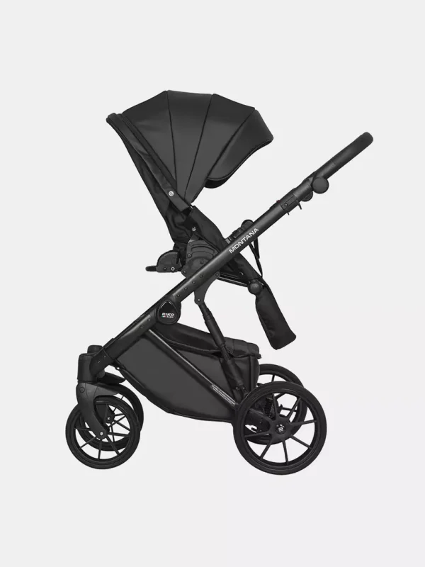 Коляска 3 в 1 Riko Basic Montana Ecco 12 black — изображение 6