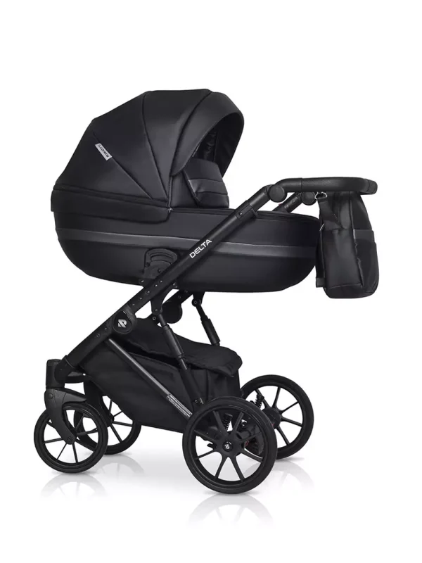 Коляска 2 в 1 Riko Basic Delta Ecco 15 black — изображение 87