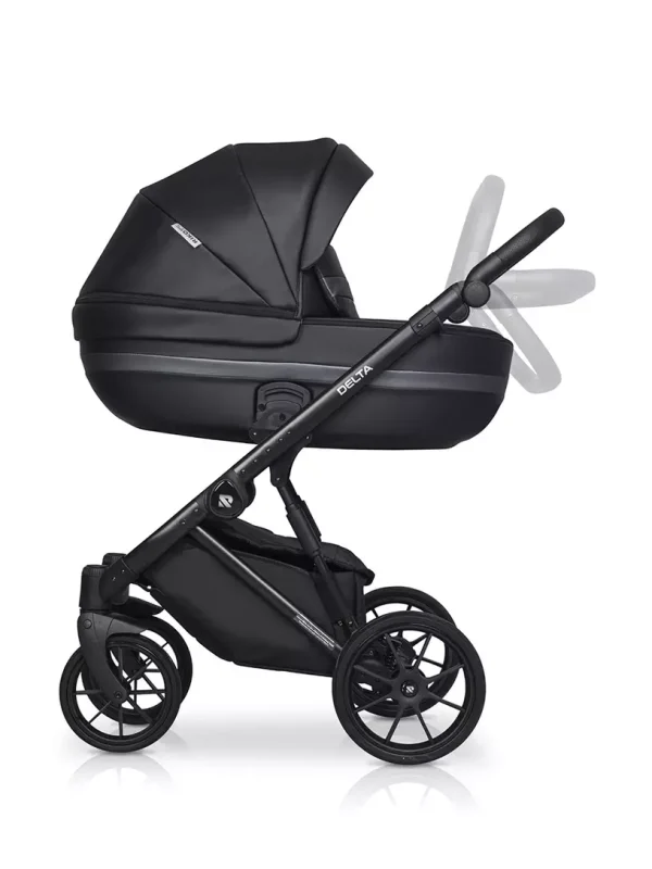 Коляска 2 в 1 Riko Basic Delta Ecco 15 black — изображение 81