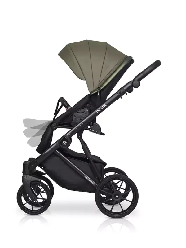Коляска 2 в 1 Riko Basic Delta Ecco 15 black — изображение 66