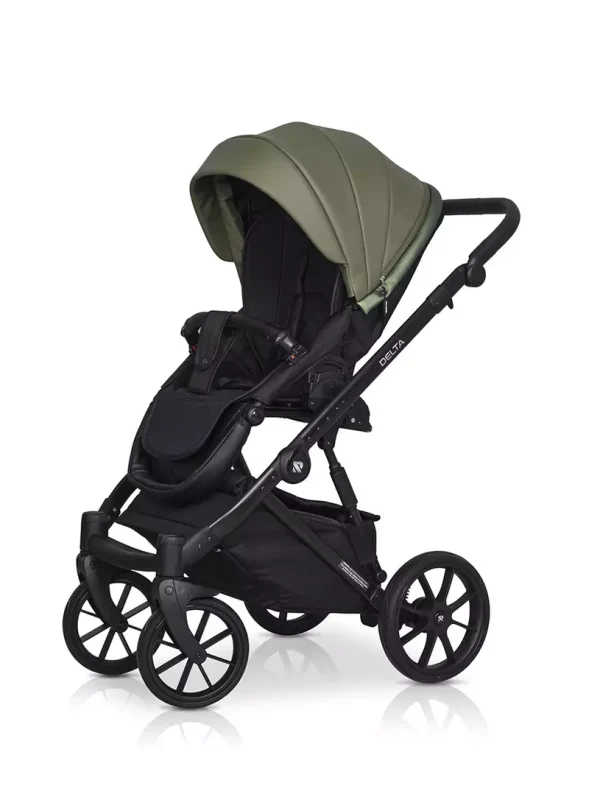 Коляска 2 в 1 Riko Basic Delta Ecco 15 black — изображение 61
