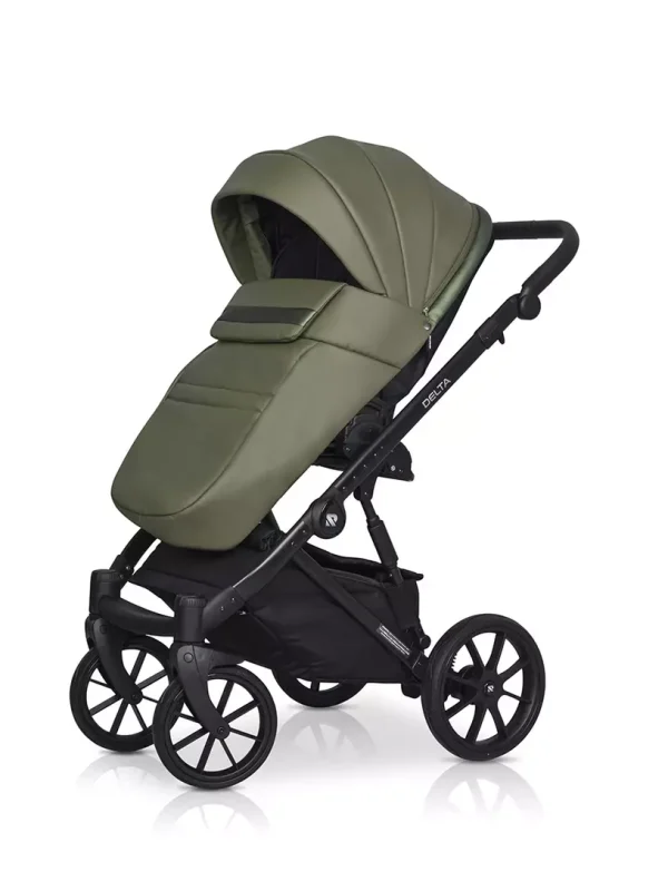Коляска 2 в 1 Riko Basic Delta Ecco 15 black — изображение 60