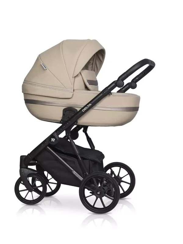 Коляска 2 в 1 Riko Basic Delta Ecco 15 black — изображение 45