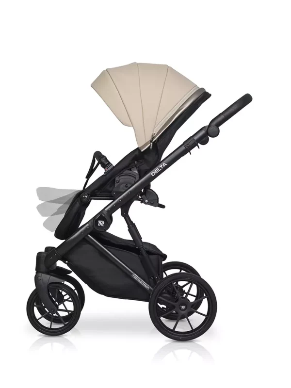Коляска 2 в 1 Riko Basic Delta Ecco 15 black — изображение 42