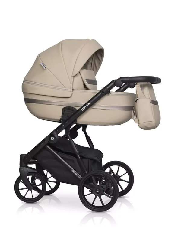 Коляска 2 в 1 Riko Basic Delta Ecco 15 black — изображение 38
