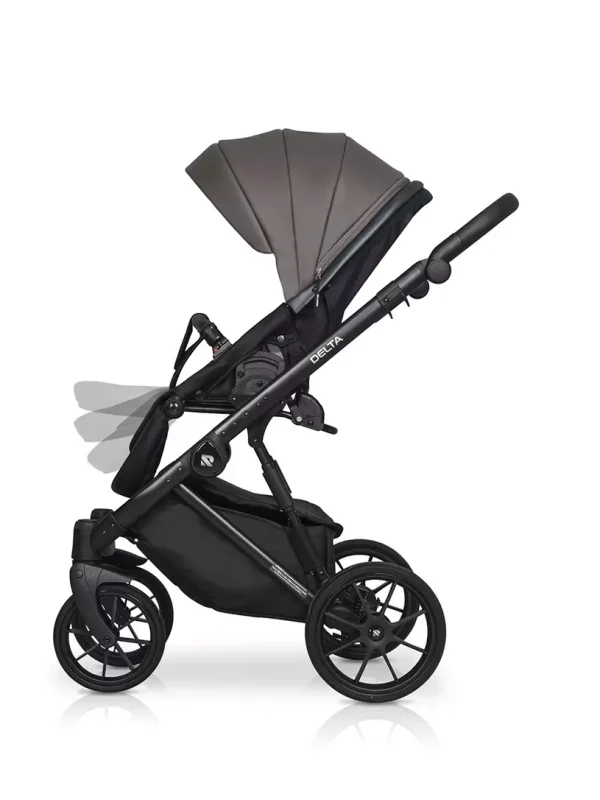 Коляска 2 в 1 Riko Basic Delta Ecco 15 black — изображение 17