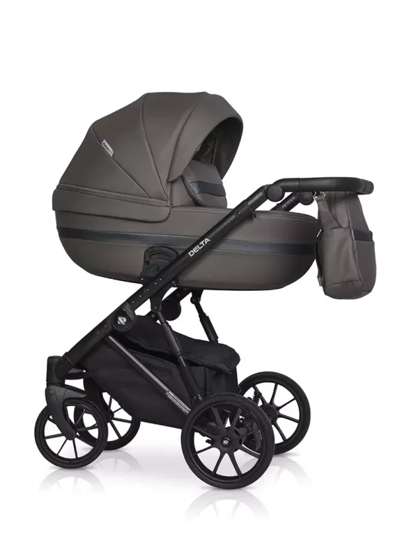 Коляска 2 в 1 Riko Basic Delta Ecco 15 black — изображение 13