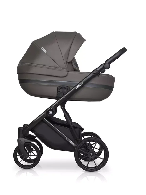 Коляска 2 в 1 Riko Basic Delta Ecco 15 black — изображение 8