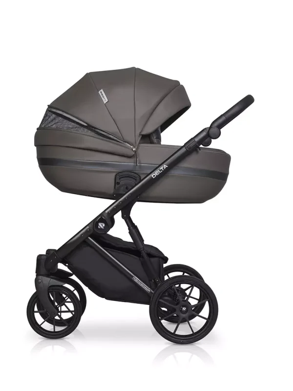 Коляска 2 в 1 Riko Basic Delta Ecco 15 black — изображение 6