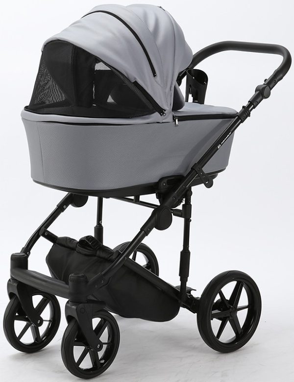Детская коляска Adamex Zico Deluxe 2 в 1 Z-SM03 СЕР. КОЖА — изображение 37