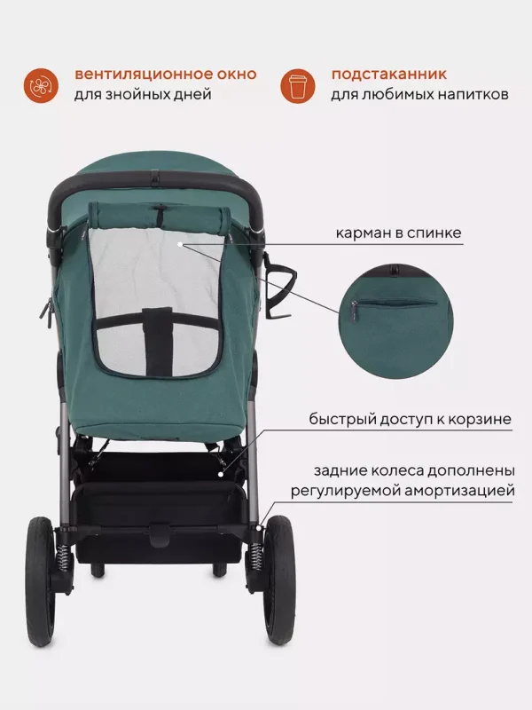 Коляска прогулочная Rant Caspia — изображение 9
