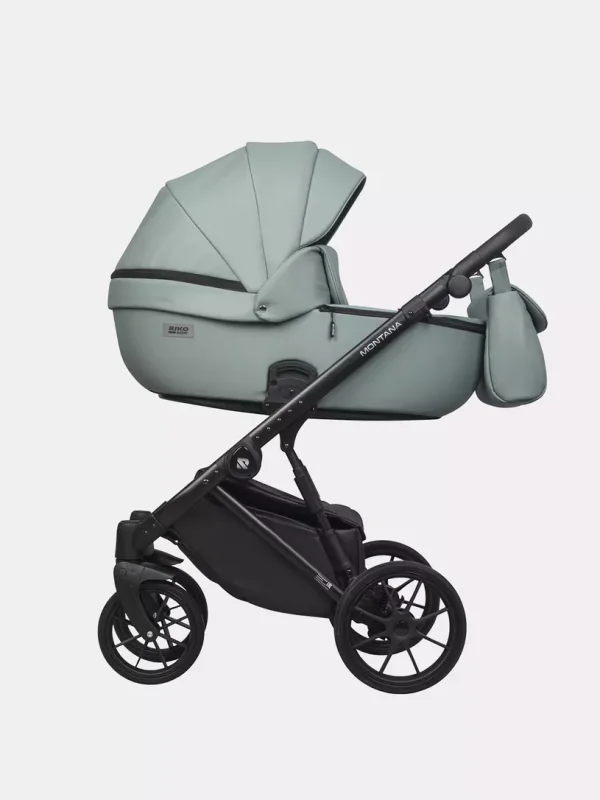 Коляска 2 в 1 Riko Basic Montana Ecco 11 white — изображение 11