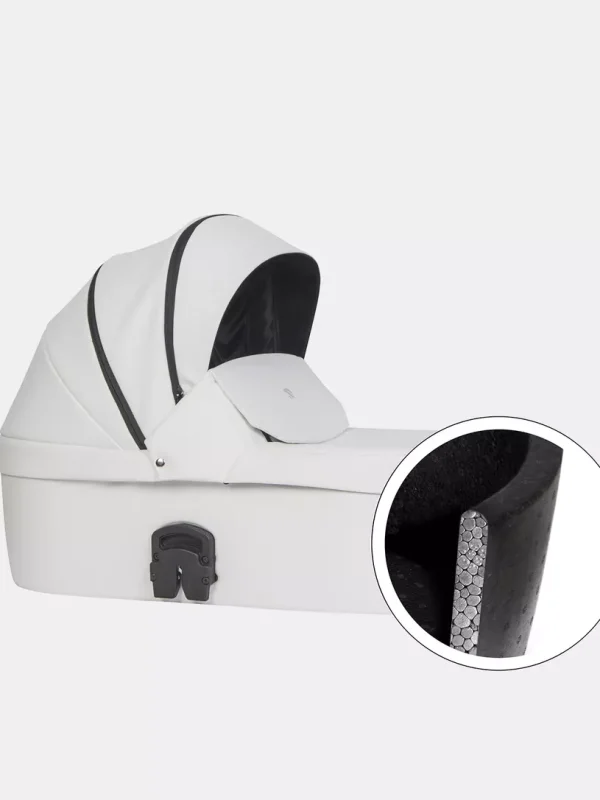 Коляска 2 в 1 Riko Nano Thermo 02 White — изображение 39