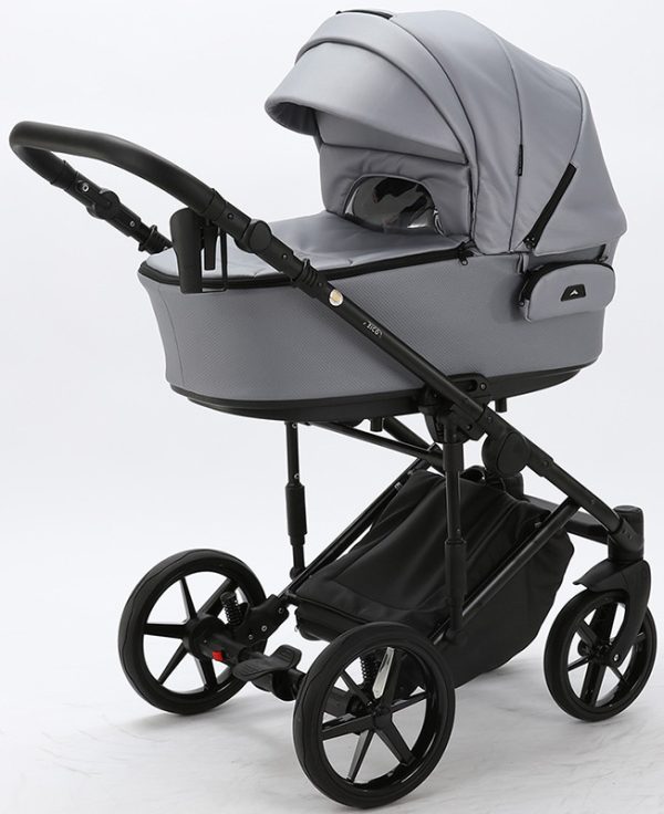 Детская коляска Adamex Zico Deluxe 2 в 1 Z-SM03 СЕР. КОЖА — изображение 36