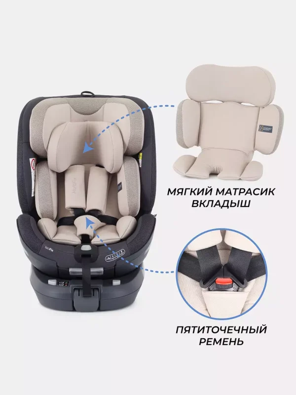 Автокресло Rant MultiFix (40-150см) beige — изображение 5