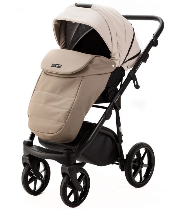 Детская коляска Adamex Nola Deluxe 2 в 1 N-SA28 (КОРИЧНЕВАЯ КОЖА) — изображение 50