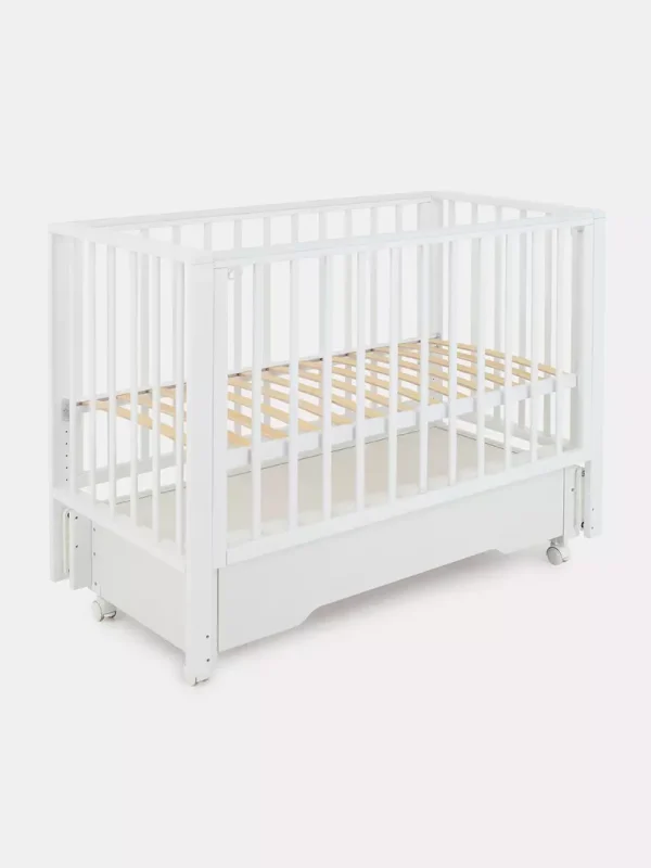 Кроватка Rant Bergen Plus маятник Cloud white
