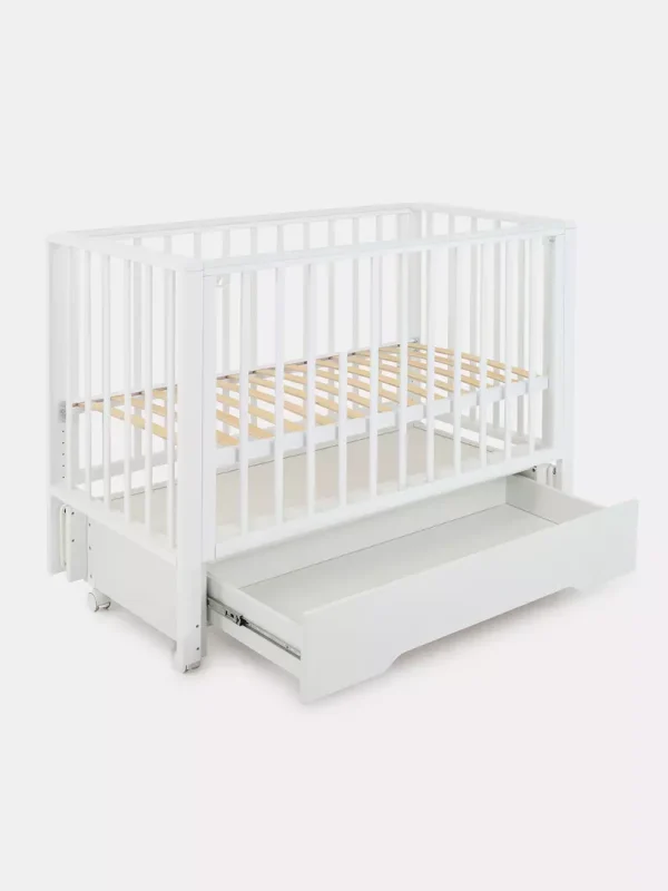 Кроватка Rant Bergen Plus маятник Cloud white — изображение 8