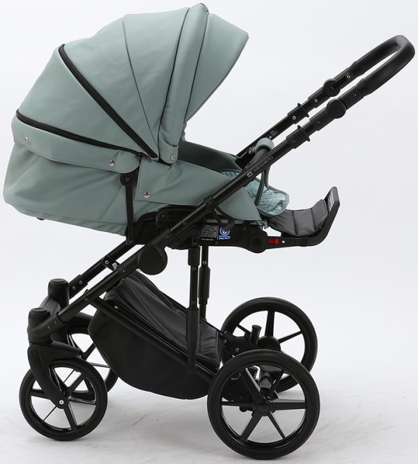 Детская коляска Adamex Zico Deluxe 2 в 1 Z-SM03 СЕР. КОЖА — изображение 39