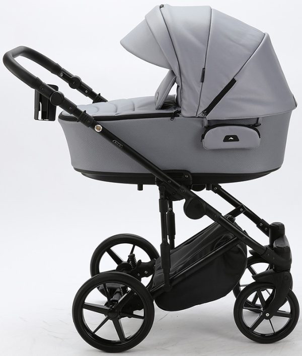 Детская коляска Adamex Zico Deluxe 2 в 1 Z-SM03 СЕР. КОЖА — изображение 31