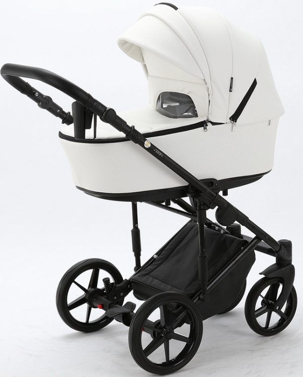 Детская коляска Adamex Zico Deluxe 2 в 1 Z-SM03 СЕР. КОЖА — изображение 27