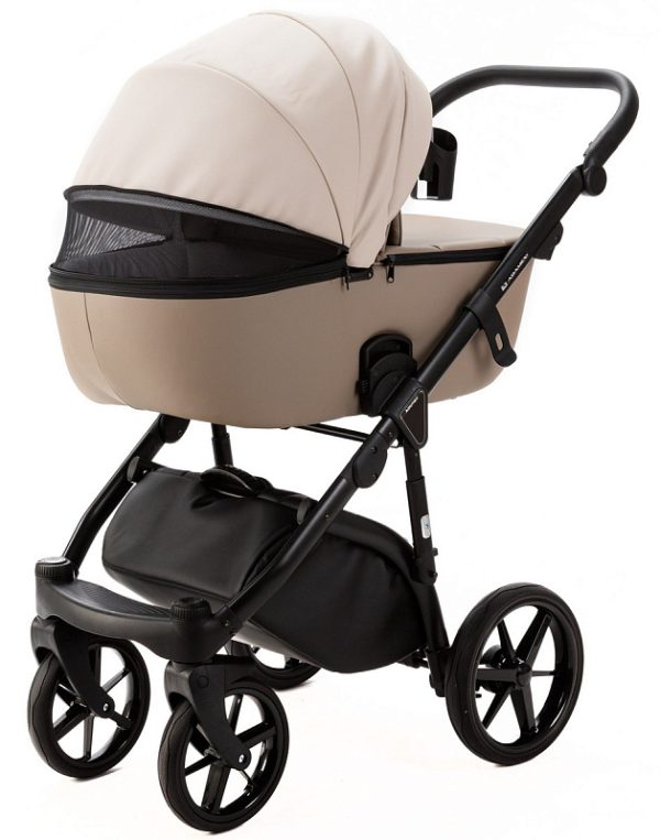 Детская коляска Adamex Nola Deluxe 2 в 1 N-SA28 (КОРИЧНЕВАЯ КОЖА) — изображение 36