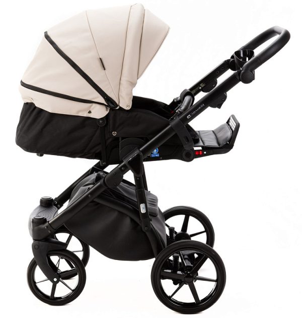 Детская коляска Adamex Nola Deluxe 2 в 1 N-SA28 (КОРИЧНЕВАЯ КОЖА) — изображение 14