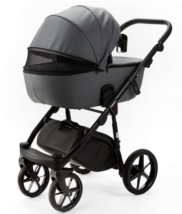 Детская коляска Adamex Nola Deluxe 2 в 1 N-SA28 (КОРИЧНЕВАЯ КОЖА) — изображение 6