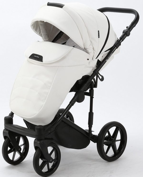 Детская коляска Adamex Zico Deluxe 2 в 1 Z-SM03 СЕР. КОЖА — изображение 61